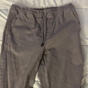 RSQ Men's Charcoal Joggers